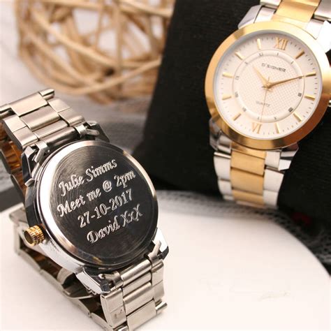 engravable watches for women.